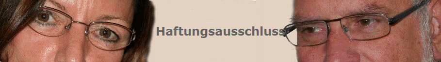 Haftungsausschluss